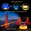 Strait Bridge Night Light for Kids, Bridge Lamp14 Color Warm White Base LED Dcor Light Entity Key&Remote Control Mood Light, Gifts for Kids/Girls/Boys view 3
