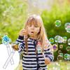 30 Pcs Bubbles Party Favors Mini Bubble Wands Tube Bulk Theme Maker Goodie Bags Stuffer Prizes Birthday Gift for Solution(Camping) view 3