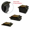 2 PCS 6V 12V Forward Reverse Switch for Ride On Toy Car Kids Trax Replacement Parts Powered Wheels Forward Stop Backward Toys Car Accessories Rocker Switch Shifter Car Boat Black view 4