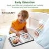BOHEMIABY Baby Photo Album, My First Family Photo Album for Baby Holds 17 4 x 6" Pictures, Rainbow Toddler Photo Album with Safety Mirror, Soft Baby Books for Baby Shower view 2