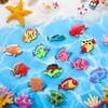 36pcs Plastic Tropical Mini Fish Toy Set for Children's Party Supplies and Decoration view 2