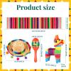 Libima 26 Pcs Fiesta Decorations, Retro Donkey Pinata Sombrero Maracas view 3