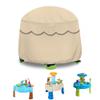 YUYAKACover Kids Water Table Cover Fit Little Tikes Fish 'n Splash Water Table, Waterproof Dust Proof Outdoor Toys -Cover only,34"Dx20"H (Khaki) view 1