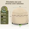 YUYAKACover Kids Water Table Cover Fit Little Tikes Fish 'n Splash Water Table, Waterproof Dust Proof Outdoor Toys -Cover only,34"Dx20"H (Khaki) view 2