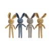 Cute Long-legged Rabbit Crochet Doll Handmade Amigurumi Plush Toy VAC (Blue) view 1