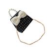 LIFKOME Boy Girl's Bowknot Crossbody Bag Cute Small Shoulder Purse for Boys and Girls Stylish Handheld Princess Bag for for Parties and Everyday Use view 1
