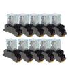 VUBBJCRS 10PCS MY4NJ DC/AC 12V 24V 36V 48V 110V 220V Coil 5A 4NO 4NC Power Relay DIN Rail 14 Pin time Relay with Socket Base (Color : Dc, Size : 36V) view 1