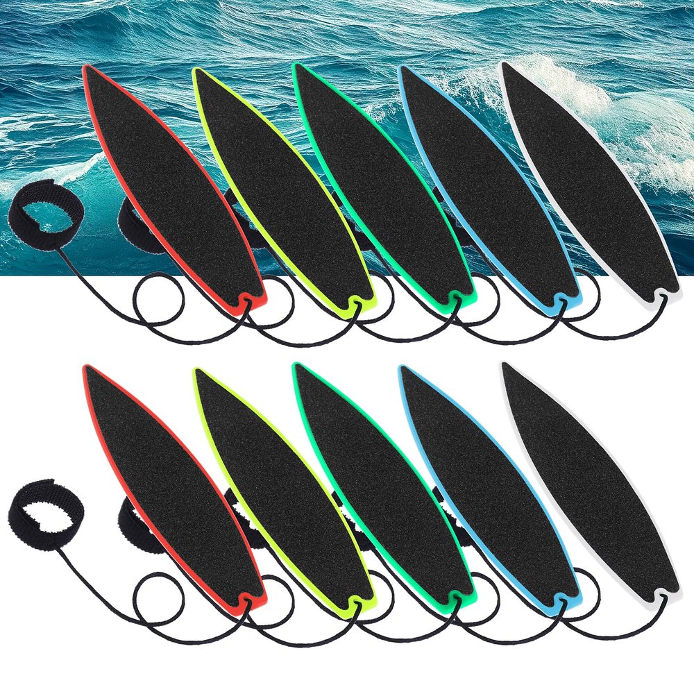 Abeillo 10Pcs Finger Surfboard, Mini Surfing Toys Finger Surf Boards, Surf The Wind, Fingertip Surfboard for Kids, Teens, Adult