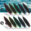 Abeillo 10Pcs Finger Surfboard, Mini Surfing Toys Finger Surf Boards, Surf The Wind, Fingertip Surfboard for Kids, Teens, Adult view 1