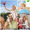 crohorizon RC Planes for Kids,Remote Control Airplanes Toys for Boys Girls,2CH Outdoor Foam RC Glider Fighter Jet for Teen and Adults Hobby Blue view 2