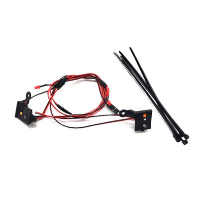 JOYSOG Trx4m 1/18 F150 Light Kit, RC car Roof Light/Front Rear LED Light for Traxxas 1/18 TRX-4M Ford F150 RC Crawler Car Upgrade Parts (RC Front Rear LED Lights)