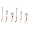 FRCOLOR 6pcs Bendable Cleaning Tools Mug Wine Glass Cleaning Dish Scrubbers Brush Cup Brush view 1