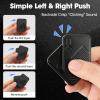 JUDIXY Fidget Slider, Metal Poker Push Card, Fidget Toys, Fidget Clicker, Fidget Toys for Adults, Relieve Stress Anxiety ADHD, Gift for Boyfriend, Husband and Father (Black A) view 3