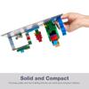 Lekebaby 6 Pack Road Base Plates, 10"x10" City Street Baseplates 100% Compatible with All Major Brands, 4 Curved/1 Straight/1 T-Junction view 4