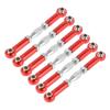 VICASKY 12pcs Rc Car Rod Linkage Turnbuckle Rod Aluminum Turnbuckles Rc Truck Upgrade Parts Precision Machined Easy Assembly view 3