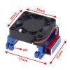 Aluminum+ABS 1/10 RC Car Cooling Fan Kit for Traxxas Velineon VXL-3S ESC Repairing view 4