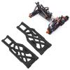 2PCS Front Lower Suspension Arm Swing Arm Upgrade Parts for ZD Racing 9106 S 9021 08423 1 8 RC Cars Durable Replacement for RC Car Performance view 1