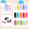 60 Pcs Pacifier Clip Holder Plastic Baby Binky Clips for DIY Dummy Teether -Keep Pacifiers and Mittens Secure with Paci Clip Mix 15 Colors view 2