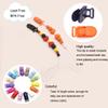 60 Pcs Pacifier Clip Holder Plastic Baby Binky Clips for DIY Dummy Teether -Keep Pacifiers and Mittens Secure with Paci Clip Mix 15 Colors view 3