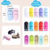 15Pcs Pacifier Clip Holder Plastic Baby Binky Clips for DIY Dummy Teether -Keep Pacifiers and Mittens Secure with Paci Clip Mix 15 Colors view 3