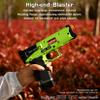 Lififun Fire Rat Series Soft Foam Dart Blaster, Premium Half Dart Blaster for Adults, Teens (Ages 14+) with Magazine & 20 Half-Length Darts, Toy Pistol Blaster 98 ft Range Zhenweiqi Green view 3