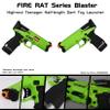 Lififun Fire Rat Series Soft Foam Dart Blaster, Premium Half Dart Blaster for Adults, Teens (Ages 14+) with Magazine & 20 Half-Length Darts, Toy Pistol Blaster 98 ft Range Zhenweiqi Green view 4