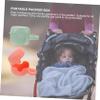UPKOCH 8pcs Pacifier Case Lids Airtight Containers for Newborn Pacifiers for Boy Essentials Compact Portable view 4