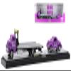 M2 Auto Haulers 3 Sodas Set of 3 Pieces Release 13 1/64 Diecast Models 56000-TW13, Purple view 4