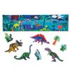 eeBoo: Dino 3D Glow-in-The-Dark - Includes 4 Constructible Dinosaurs & 4 Prehistoric Plants, Building & Construction Set, Play Scene, Ages 5+ view 3