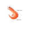 BESTonZON Simulated Shrimp Props Set of 5 Realistic Toy Shrimp for Kids Pretend Play Educational Food Props Photography and Home Decor view 2