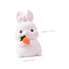 Abaodam Bunny Piggy Bank Cute -Shaped Vinyl Jar for Boys and Girls -Fall Money Saving Pot for Decor for Teaching Boys and Girls About Saving view 2