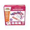 Junior Learning: Mathcubes - Multiplication - 30 Activity Set, Build & Learn, Blocks & Boards Hands On Math, Developmental & Education, Kids Ages 4+ view 2