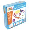 Junior Learning: Mathcubes - Shape, Length & Area - 30 Activity Set, Build & Learn, Blocks & Boards Hands On Math, Educational Set, Kids Ages 4+ view 4