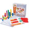 Junior Learning: Mathcubes - Ten Frames - 30 Activity Set, Build & Learn, Blocks & Boards Hands On Math, Developmental & Education Set, Kids Ages 4+ view 1