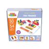 Junior Learning: Mathcubes - Ten Frames - 30 Activity Set, Build & Learn, Blocks & Boards Hands On Math, Developmental & Education Set, Kids Ages 4+ view 2