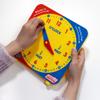 Junior Learning Geared Clock - Manual Educational Time Teacher for Kids view 3