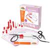 Junior Learning: Mathcubes - Bead Strings - 30 Activity Set, Build & Learn, Beads & Boards Hands On Math, Developmental & Education Set, Kids Ages 4+ view 1