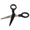 JAM PAPER Multi-Purpose Mini Scissors - 5 Inch - Black - Soft Grip & Stainless Steel Precision Blades - Sold Individually view 3