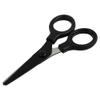 JAM PAPER Multi-Purpose Mini Scissors - 5 Inch - Black - Soft Grip & Stainless Steel Precision Blades - Sold Individually view 4