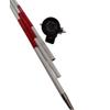 Geodetic Mini Prism 0.94 in (24 mm) w/ 3 Snap-Fit Poles, 0 / -30 mm Offset, Total-Station Compatible, Rugged PVC Carry Tube, Nylon Bag view 1