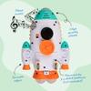 ArtCreativity Space Rocket Ship Toy - Rocket Toy with Bump and Go Driving, Flashing Lights, Music, and Waving Astronaut Figurine - Space Toys for Kids Ages 3 and Up - Gifts for Young Explorers view 3