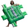 Officially Licensed Minecraft Ride-On Turtle Pool Raft Float - Dive into Beach Biome Fun, Oversized 72"x72" view 1