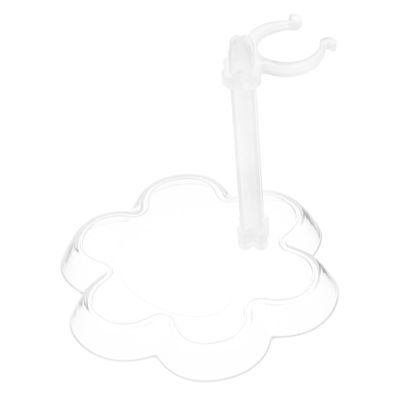 Vaguelly 10pcs Plastic Doll Stand Holder for Display Transparent Doll Fitting Holder for Family Use and Safe Material for Boys and Girls Interaction