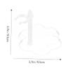 Vaguelly 10pcs Plastic Doll Stand Holder for Display Transparent Doll Fitting Holder for Family Use and Safe Material for Boys and Girls Interaction view 2