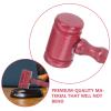EXCEART Authentic Wooden Hammer Block for Legal Cosplay - Auctions & Roleplay - Ideal Lawyer's Accessory for Justice Themed Costumes view 4