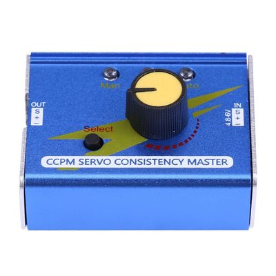 Servo Tester, Digital Consistency Motor Tester Metal Consistency Speed Controler Checker for Rc Car Plane Boat Car Model Accessory 3 Modes Esc Servo Rc