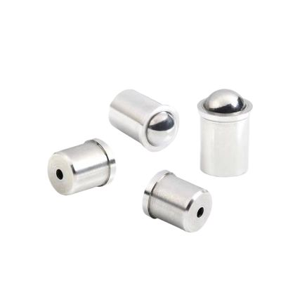50Pcs 304 Stainless Steel Ball Plunger Push Fit Ball Spring Ball Plungers D3-D12 (Size : D4xL5)