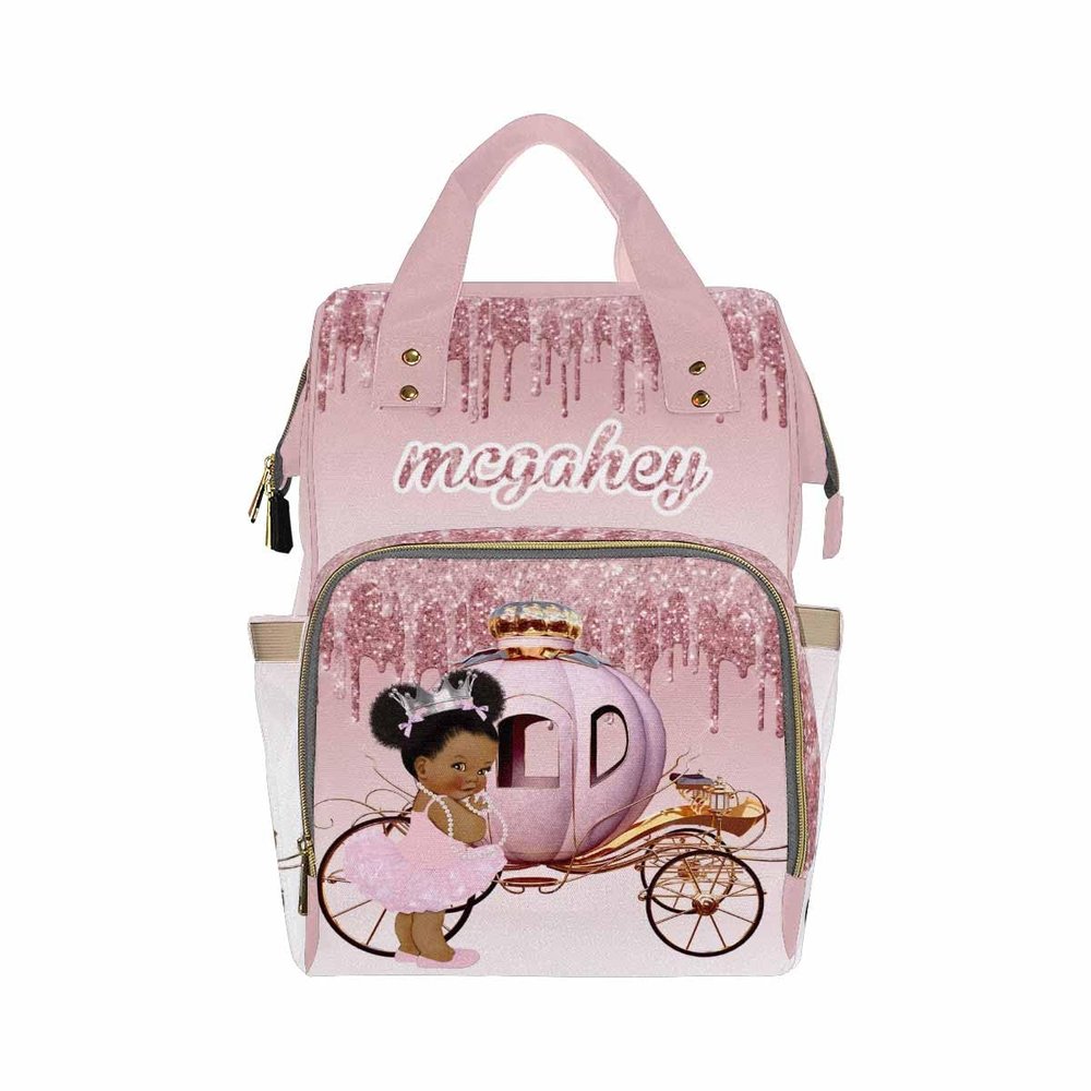 D-Story Personalized Diaper Bags For baby Unisex Shoulders Bag Customize Baby Bag Diaper Backpack With Name Text Compartment Personalized Diaper Bag