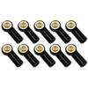 10PCS Metal Link Rod End M3 Ball Joint Head M3 RC Link Tie Rod End Ball Joint Head Holder Support Rod End Tool for 1/10 RC Car Truck Buggy Crawler(Black) view 1