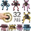 32 Pcs Fidget Spinners Toys for Kids & Adults, Deformable Robot Transformable Fingertip Spinner, Stress Relief Party Favor for Classroom Prizes, Christmas, Valentines Day Gift, Goodie Bag Fillers view 1